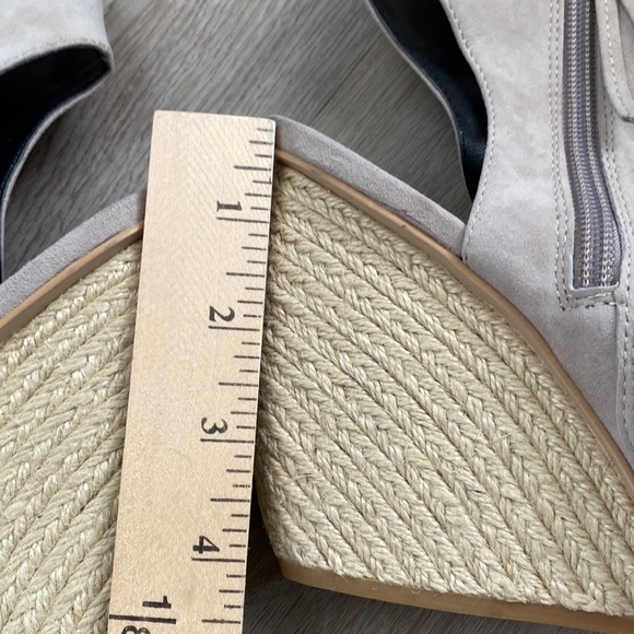 Rebecca Minkoff Elle Suede Lace Up Heeled Espadrilles - Picture 16 of 16